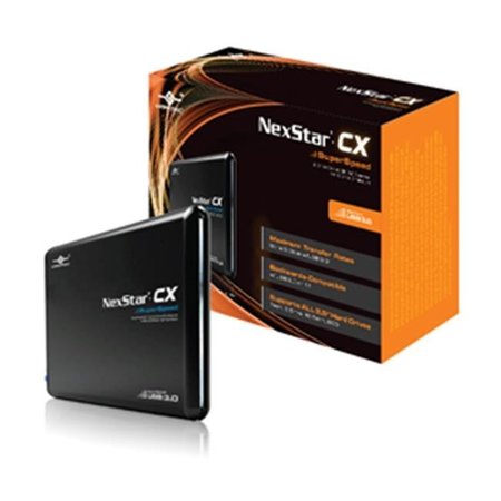 VANTEC THERMAL TECHNOLOGIES Vantec Thermal Technologies NST-200S3-BK Storage 2.5 in. SATA to USB 3.0 External Hard Drive Enclosure NST-200S3-BK